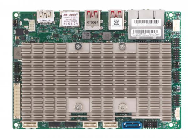 X11SWN-C,Emdedded 3.5" SBC,Intel Whiskey Lake-U SoC,Cele