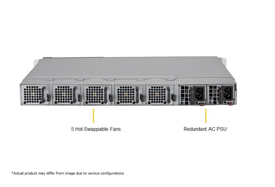 Ice Lake SP, 1U/UP/AC, CSE-515M-R804 + X12SPW-TF-001