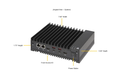 Fanless CSE-E101-04 + X13SAN-L-WOHS