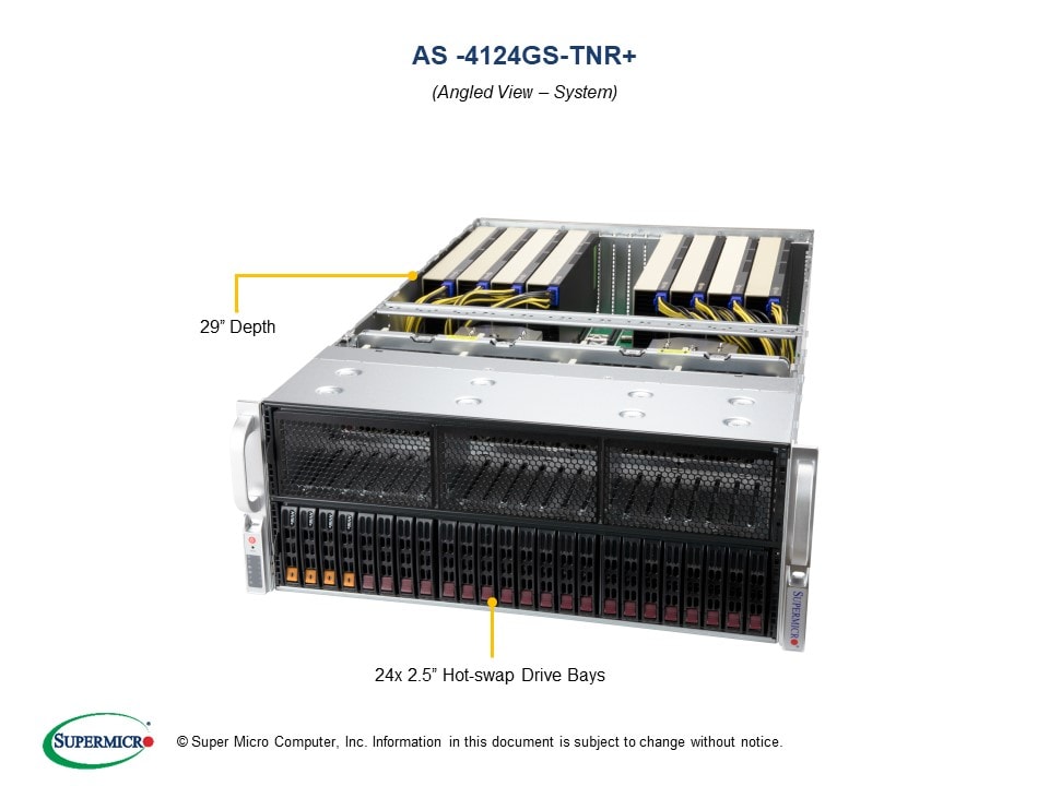 H12DSG-O-CPU, CSE-418G2TS, AOM-PCIE4-418N-1