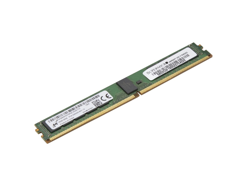 16GB DDR4-3200 2RX8 ECC VLP UDIMM