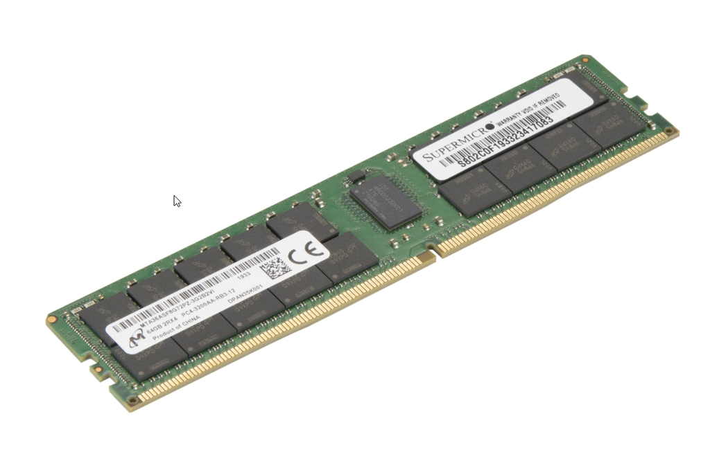 (EOL)64GB DDR4-3200 2Rx4 LP (16Gb) ECC RDIMM