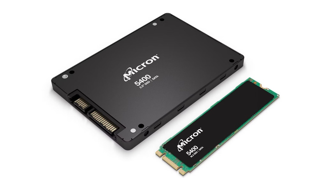 Micron 5400 PRO 480GB, SATA, 2.5",  3D TLC, 1.5DWPD, 7mm