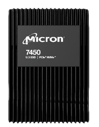 Micron 7450 MAX 12.8TB NVMe PCIe 4.0 TLC U.3 15mm 3DWPD