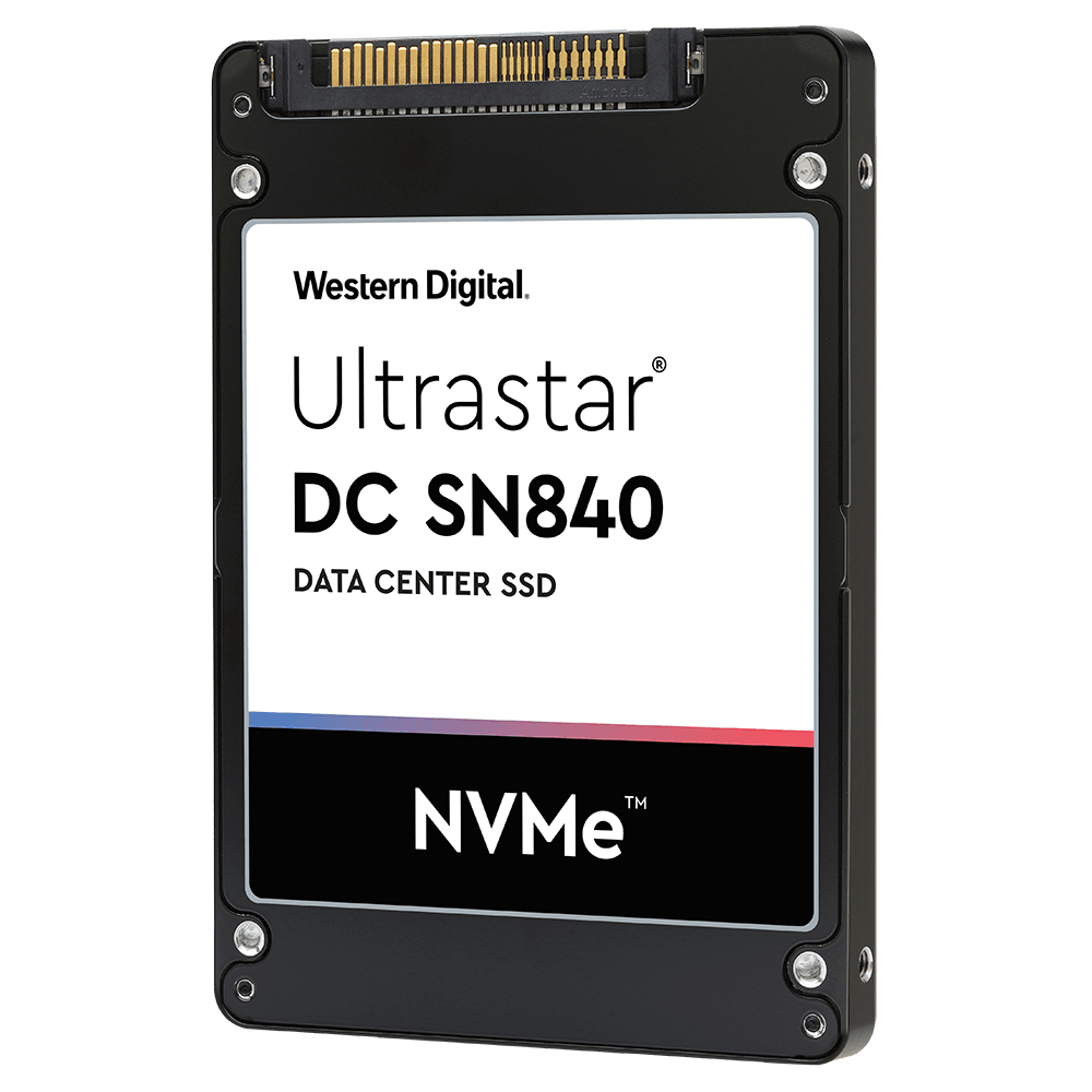 WD/HGST SN840 3.84TB 15mm2.5"U.2 DualPortPCIe3.1x4 ISE 1DWPD