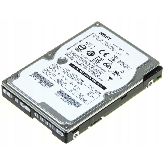 (EOL)HGST 2.5" 300GB SAS 6Gb/s 10K RPM 64M 0B26011