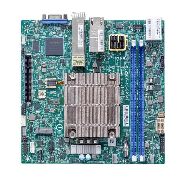 Embedded miniITX,Xeon ICX-D,Dual 25G SFP28,Dual 10GBase-