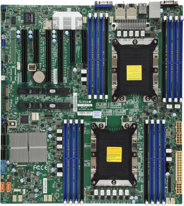 X11 DP Skylake,16 DIMM DDR4,4 PCI-E 3.0x8,3 PCI-E 3.0x16