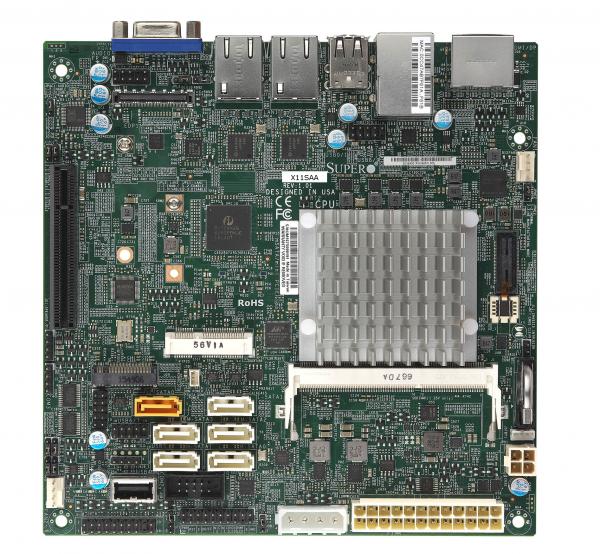 X11SAA, Embedded Apollo Lake-I mITX, 7 Year, Dual-SINGLE