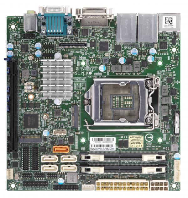 X11SCV-Q, Mini ITX,Coffeelake PCH Q370,LGA1151,PCIex16,M