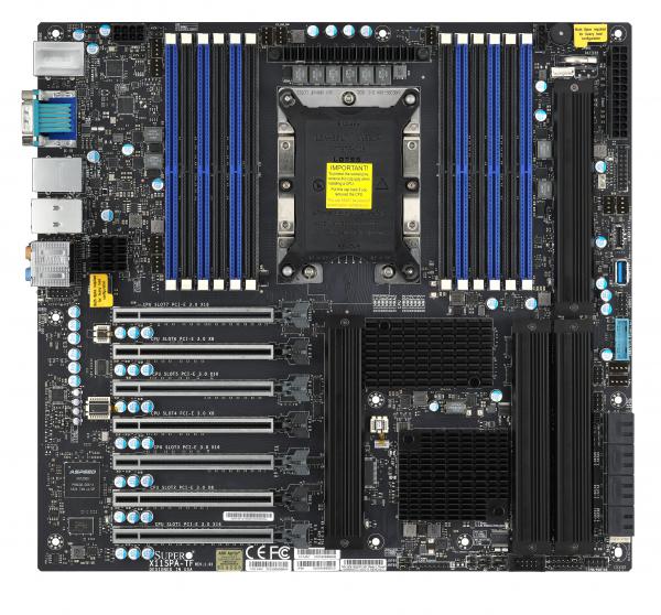 Flagship workstation motherboard,support Single XeonSPpr