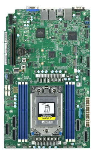 [MBD-H13SVW-N-B] H13 AMD EPYC UP WIO platform with socket SP6 CPU, SoC, 6