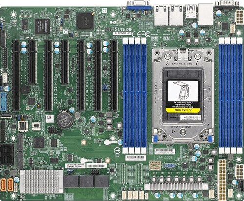 [MBD-H12SSL-C-B] H12 AMD EPYC UP platform with socket SP3 Zen2coreCPU,SoC