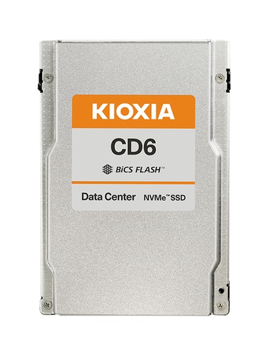 [KCD6XLUL7T68] Kioxia CD6-R 7.68TB NVMe PCIe4x4 2.5" 15mm SIE 1DWPD 5YR