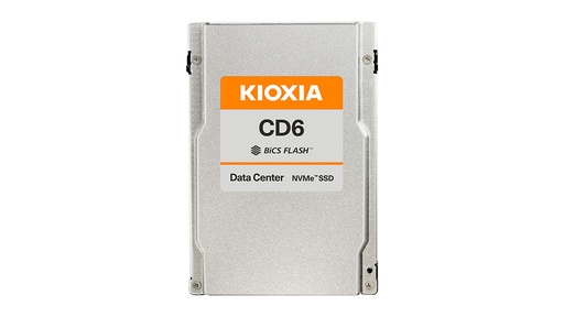 [KCD6XVUL6T40] Kioxia CD6-V 6.4TB NVMe PCIe4x4 2.5" 15mm SIE 3DWPD 5YR