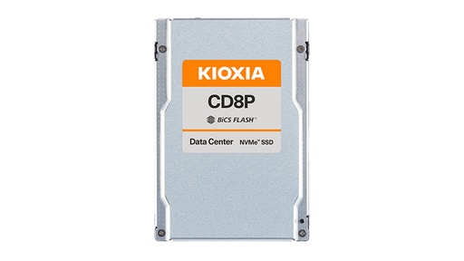 [KCD8XPUG15T3] Kioxia CD8-P 15.3TB NVMe PCIe 5x4 2.5" 15mm SIE 1DWPD 5Y