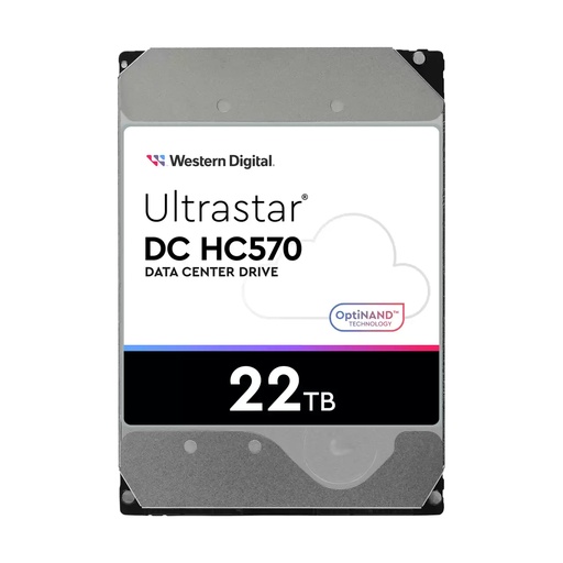 [WUH722222ALE6L4] WD/HGST 3.5" 22TB SATA 6Gb 7.2kRPM 512M 512e 0F48155 SE