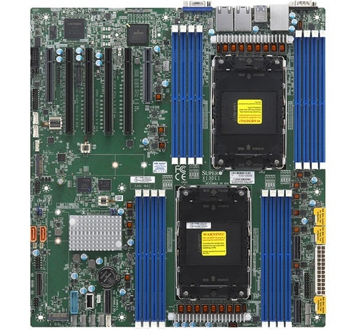 [MBD-X13DEI-O] X13 Mainstream DP MB with 16DIMM DDR5,BCM5720, AST2600,