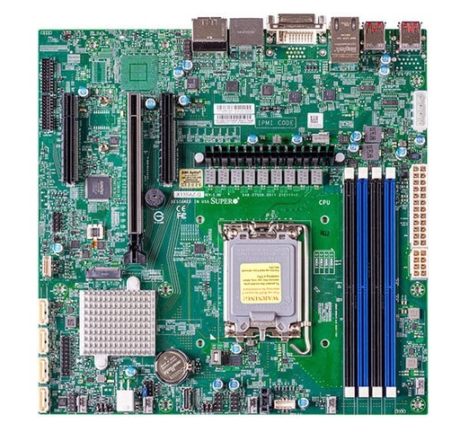 [MBD-X13SAZ-Q-B] X13SAZ-Q,Micro ATX,Alder Lake-S,Q670E,LGA1700,1 PCIe 5.0