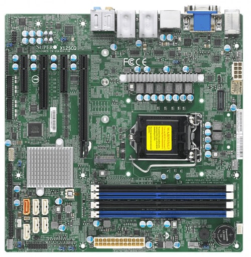 [MBD-X12SCQ-B] X12SCQ,Micro ATX,Comet Lake-S,Q470,LGA1200