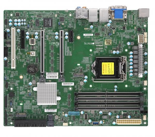 [MBD-X11SCA-F-O] C246,Xeon-E/Core i3/Pentium/Celeron,LGA1151 Socket-H4,9