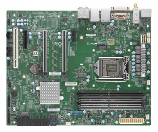 [MBD-X11SCA-W-B] C246,Xeon-E/Core i3/Pentium/Celeron,LGA1151 Socket-H4,9