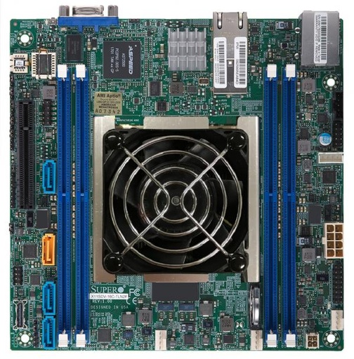 [MBD-X11SDV-8C+-TLN2F-O] X11SDV-8C+-TLN2F,Embedded Xeon-D Mini ITX,8 Core,Dual 10G