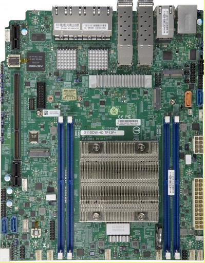 [MBD-X11SDW-4C-TP13F+-O] X11SDW-4C-TP13F+,Intel SKL Xeon D Soc,4x DDR4 2400MHz